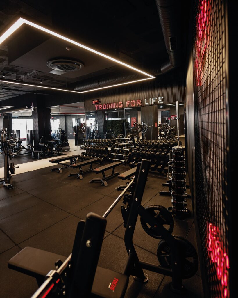 Focus Fitness Aguas Santas em Ginásios na Maia Focus Fitness Aguas Santas, sala treino