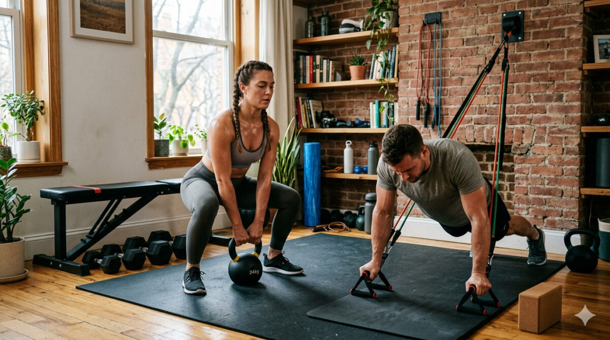 Treinar em Casa: Guia Completo Para Ganhar Massa Muscular Sem Ginásio