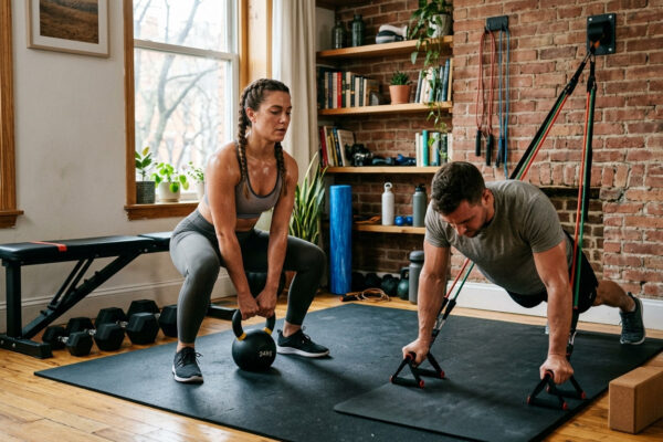 Treinar em Casa: Guia Completo Para Ganhar Massa Muscular Sem Ginásio