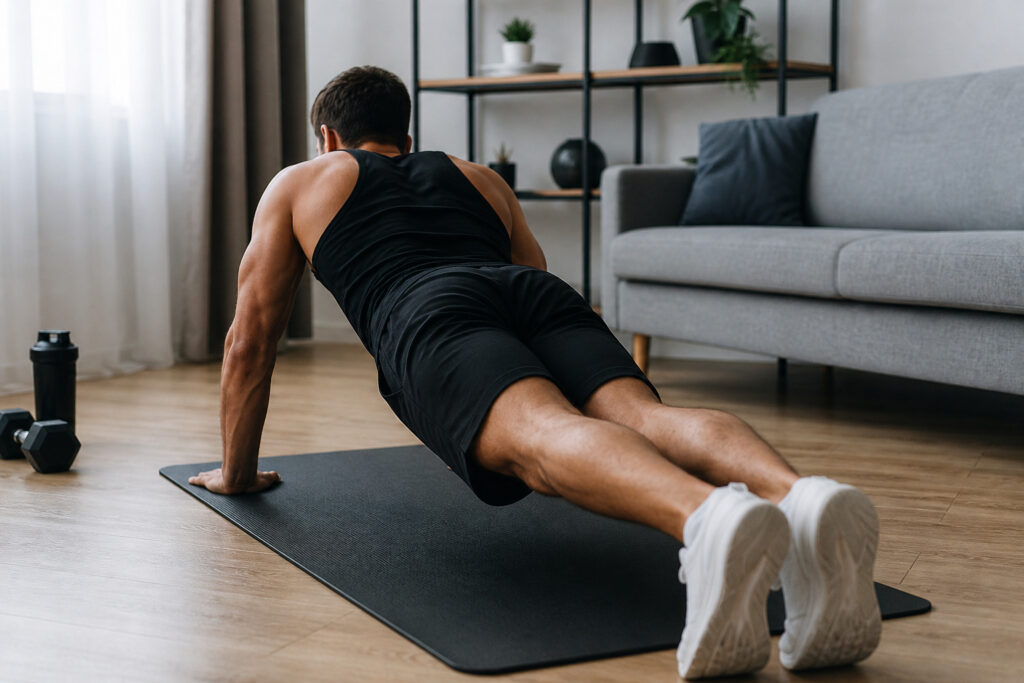 Treinar em Casa: Guia Completo Para Ganhar Massa Muscular Sem Ginásio em Aumento de massa muscular treinar em casa